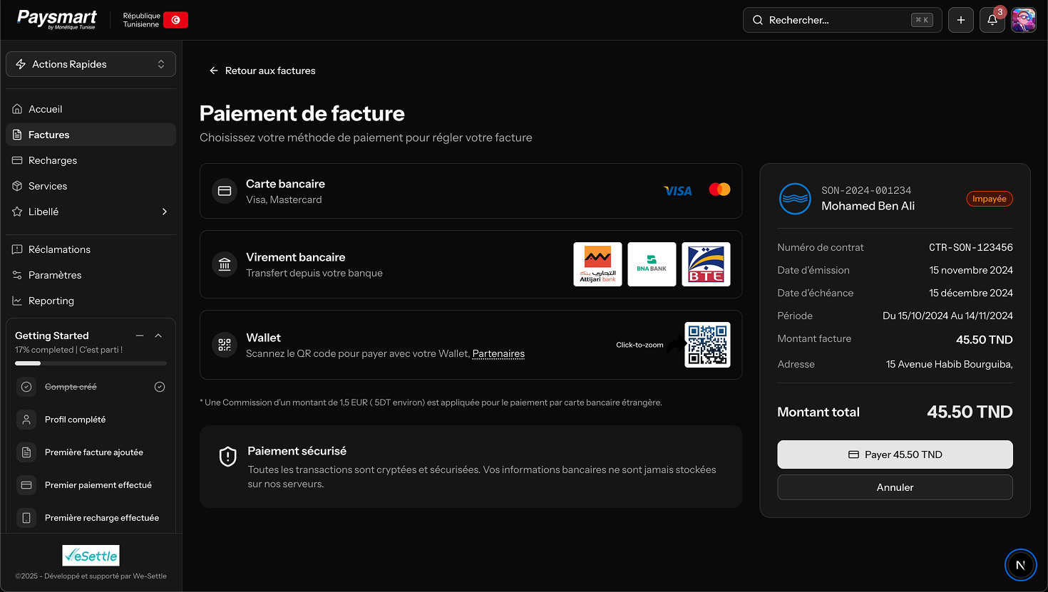 Sélectionner le service visualization